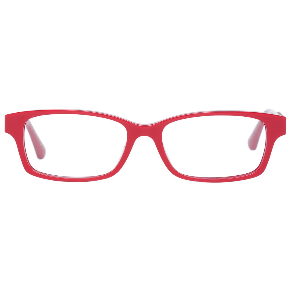 Guess Women’s Optical Frames – Red Rectangle Full-Rim, 54mm