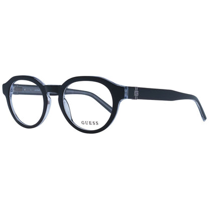 Guess Unisex Optical Glasses – Black Round Frames