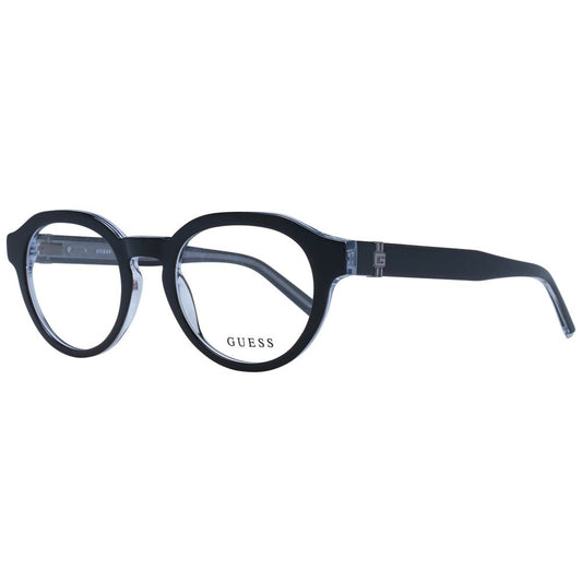 Guess Unisex Optical Glasses – Black Round Frames