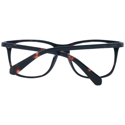 Guess Unisex Brown Optical Frames – Square Full-Rim, 54mm