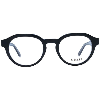 Guess Unisex Optical Glasses – Black Round Frames