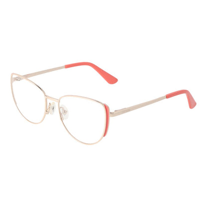 Guess Women’s Optical Glasses – Coral Cat Eye Frame, 50mm