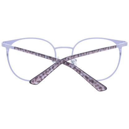 Guess Women’s Purple Optical Frames – Round Design