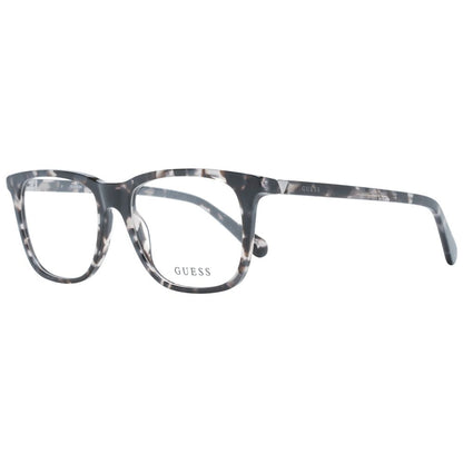 Guess Brown Unisex Optical Frames – Square Full-Rim Design