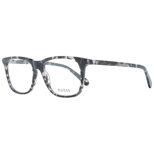 Guess Brown Unisex Optical Frames – Square Full-Rim Design