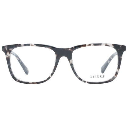 Guess Brown Unisex Optical Frames – Square Full-Rim Design