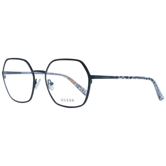 Guess Women’s Optical Glasses – Black Square Frame, 55mm