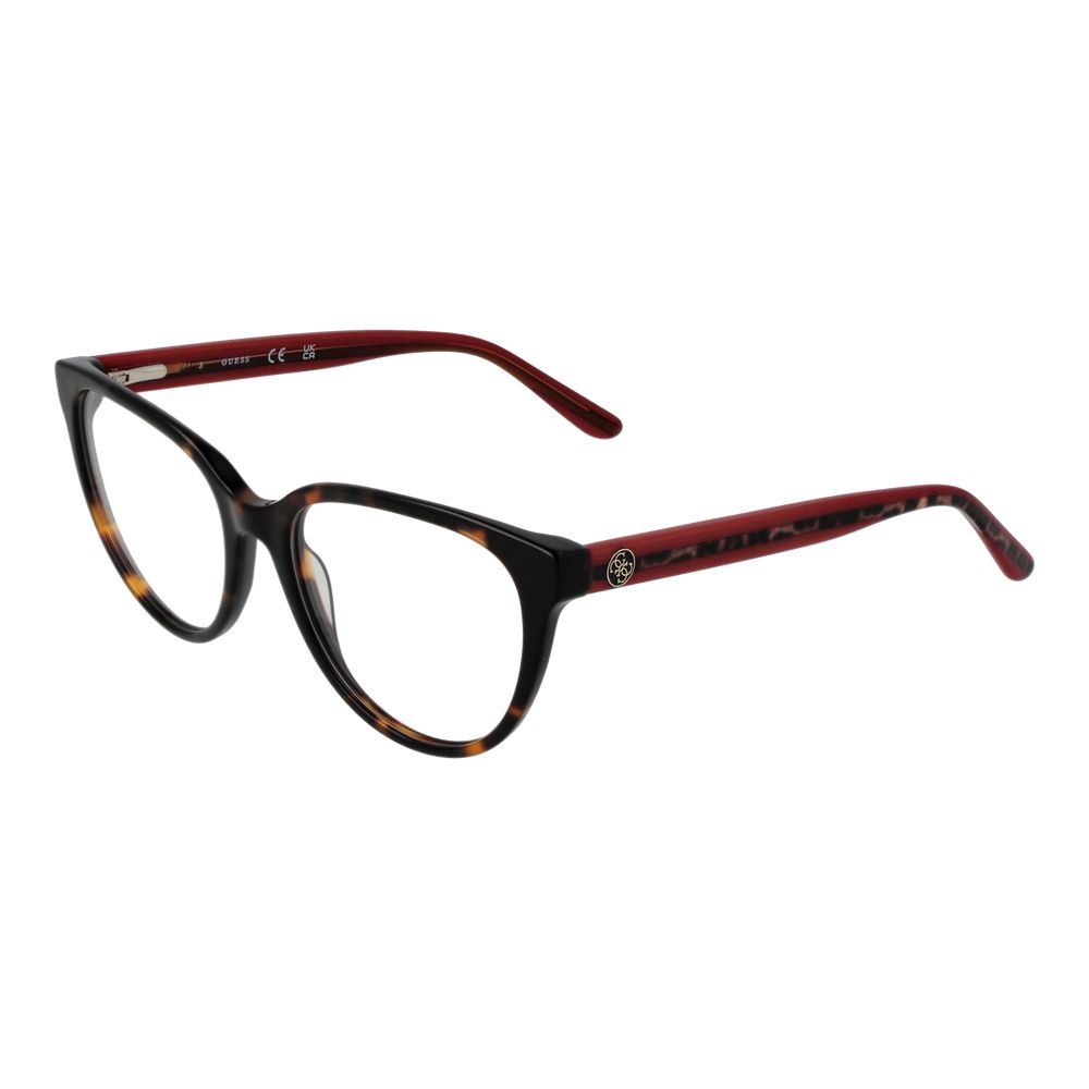 Guess Women's Cat Eye Optical Frames – Brown Demo Lens