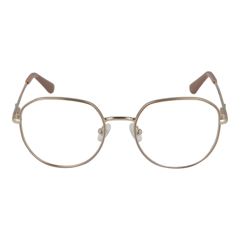 Guess Women’s Optical Glasses – Gold Round Frame, 53mm