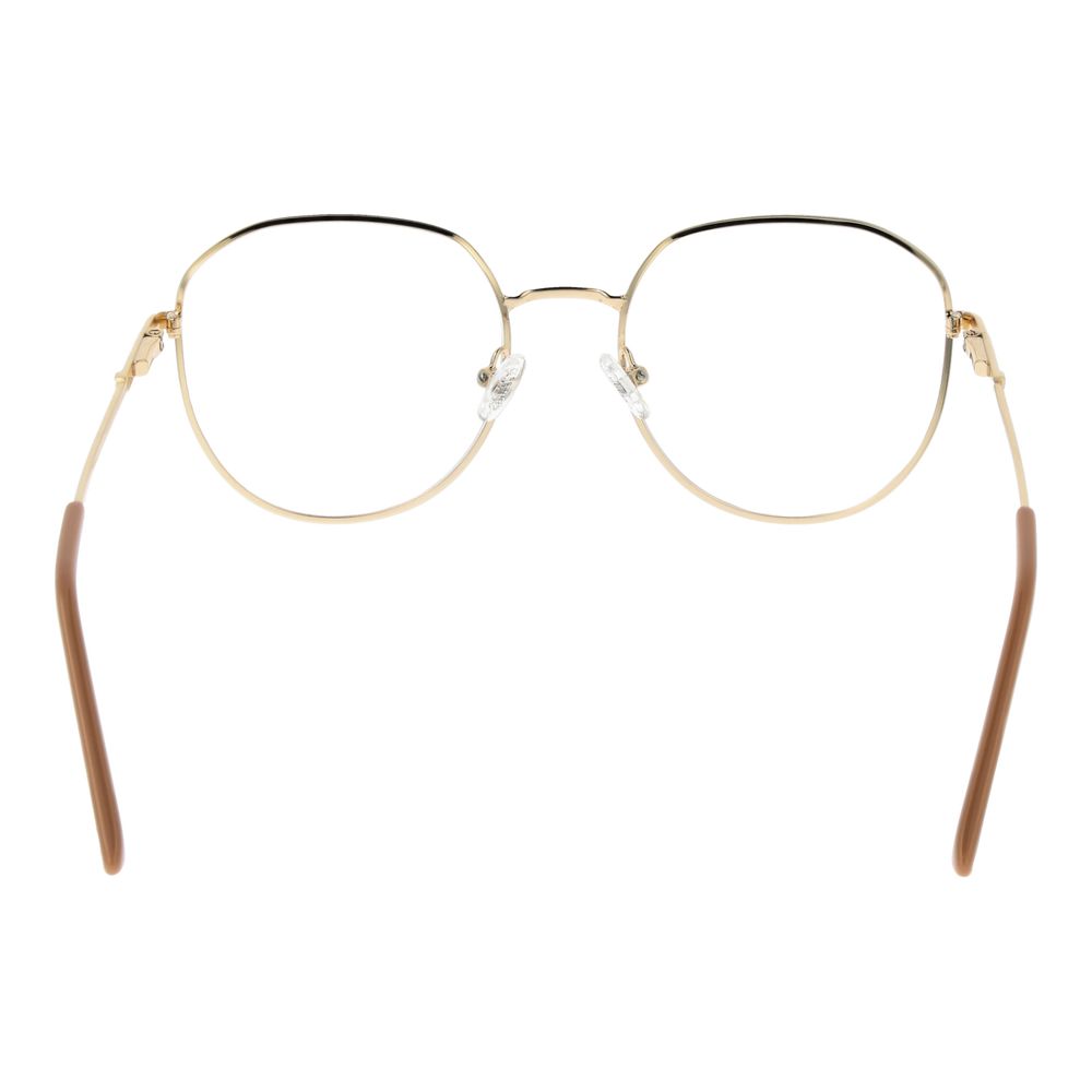 Guess Women’s Optical Glasses – Gold Round Frame, 53mm