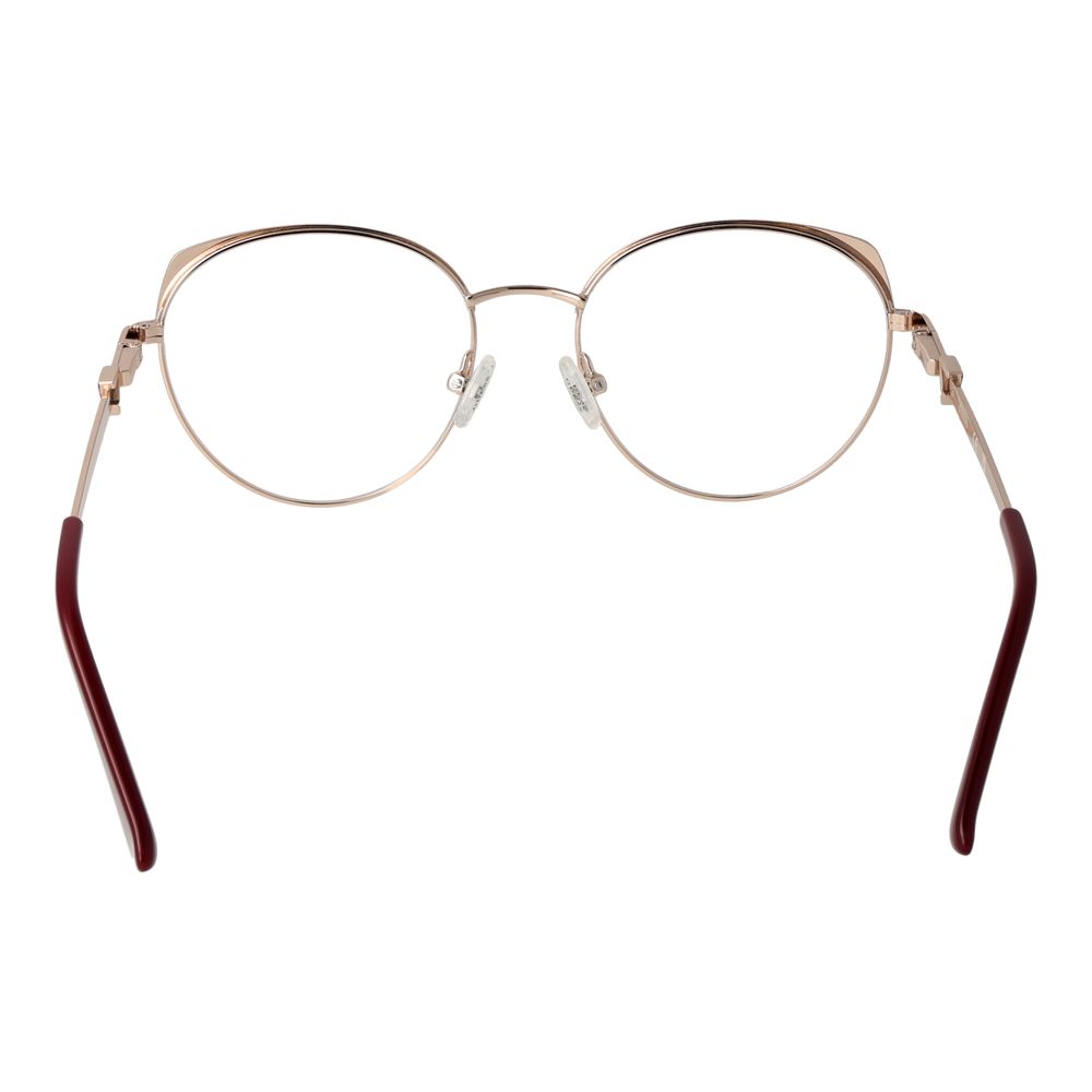 Guess Women’s Optical Glasses – Rose Gold Round Frame, 51mm