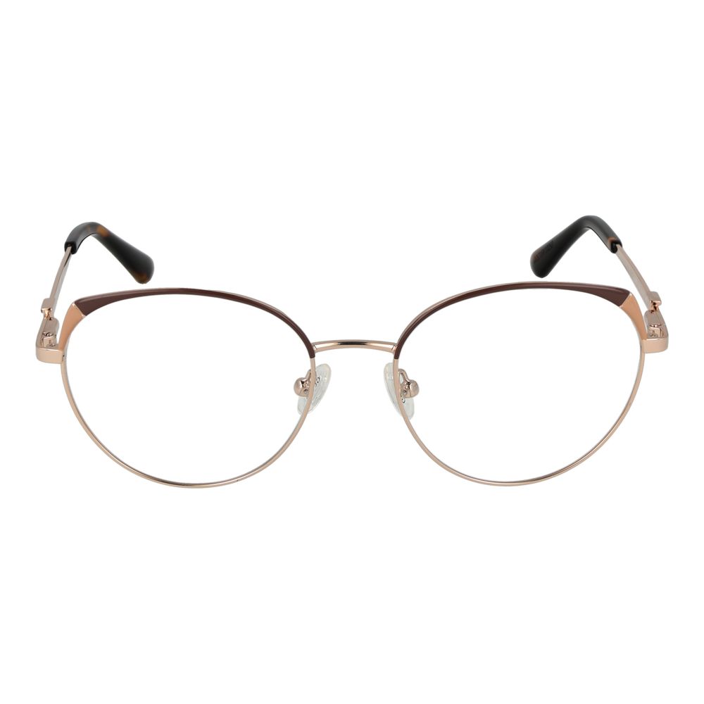 Guess Women’s Optical Glasses – Gold Round Frame, 53mm