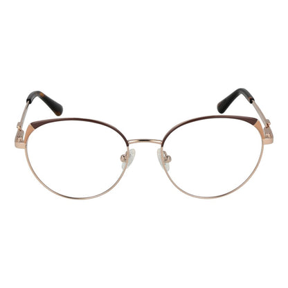 Guess Women’s Optical Glasses – Gold Round Frame, 53mm