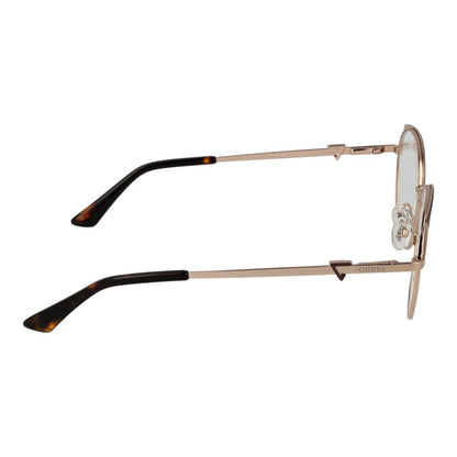 Guess Women’s Optical Glasses – Gold Round Frame, 53mm