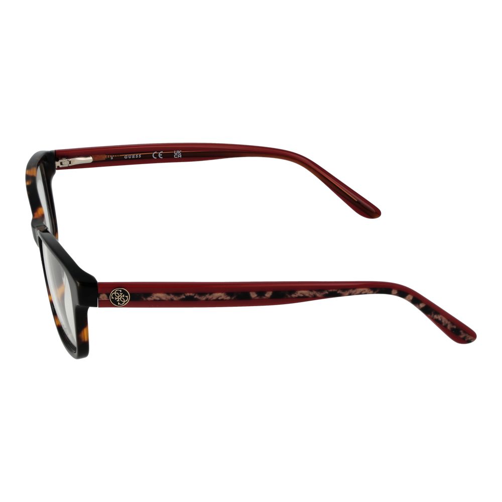 Guess Women’s Optical Glasses – Brown Rectangle Frame, 55mm
