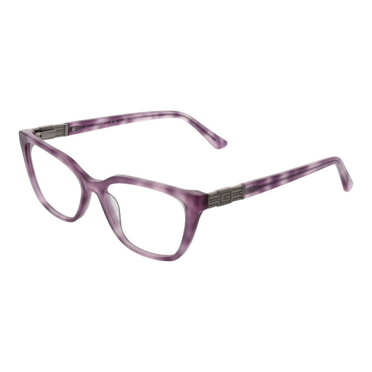 Guess Women’s Optical Frames – Purple Rectangle Style, 51mm