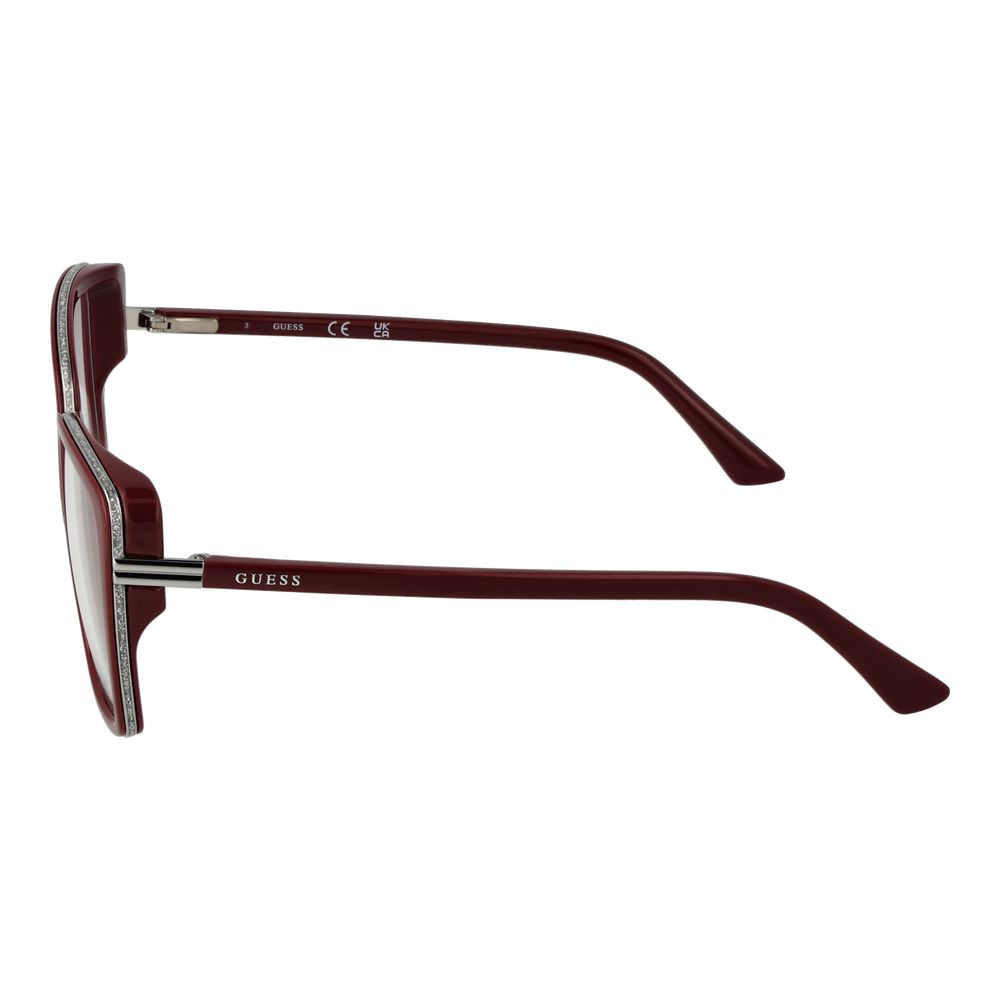 Guess Women’s Optical Frames – Burgundy Butterfly Style