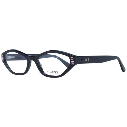 Guess Women’s Optical Glasses – Black Oval Frame, 53mm