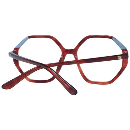 Guess Women’s Optical Glasses – Brown Square Frame, 53mm