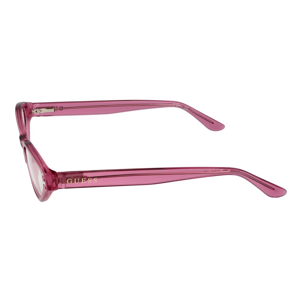 Guess Women’s Optical Glasses – Rose Oval Frame, 53mm