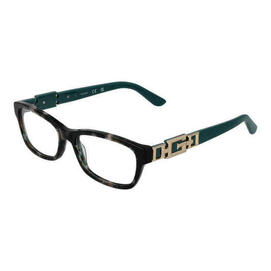 Guess Women's Optical Glasses – Black Rectangle Frame, 51mm