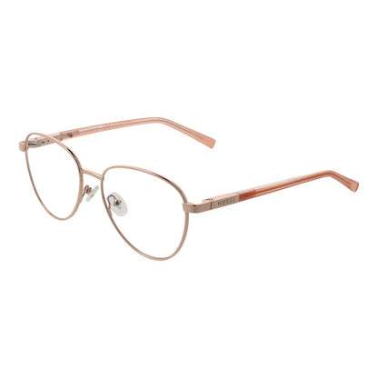 Guess Rose Gold Unisex Optical Frames – Round Design, 51mm