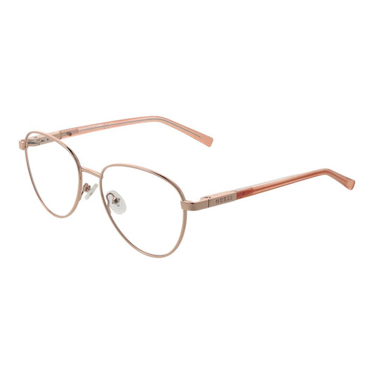 Guess Rose Gold Unisex Optical Frames – Round Design, 51mm