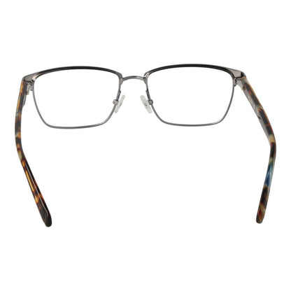 Guess Gray Men’s Optical Frames – Gunmetal Rectangle Design
