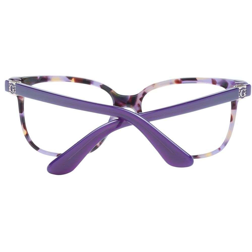 Guess Women’s Purple Optical Frames – Square Full-Rim, 52mm