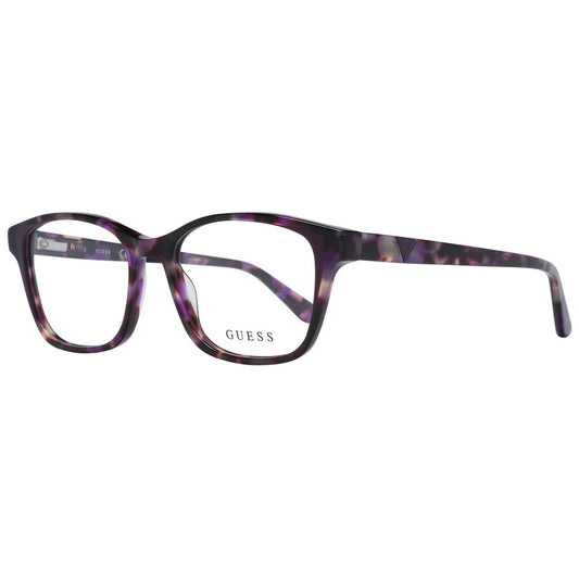 Guess Women’s Optical Glasses – Purple Square Frame, 50mm