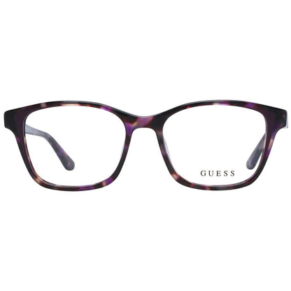 Guess Women’s Optical Glasses – Purple Square Frame, 50mm