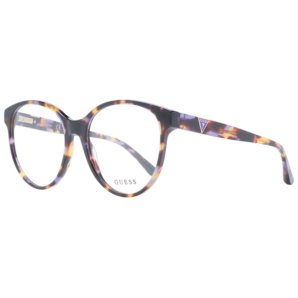 Guess Women’s Optical Frames – Purple Round Design, 56mm