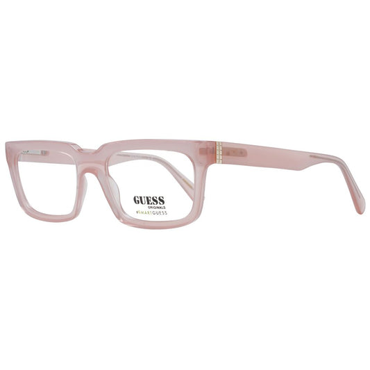Guess Women’s Optical Glasses – Rose Rectangle Frame, 53mm