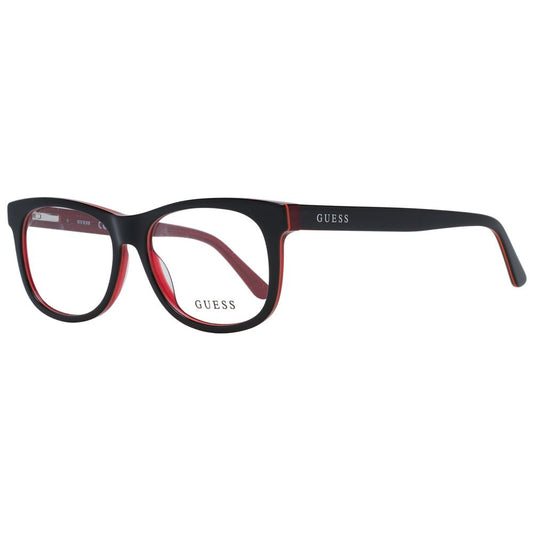 Guess Unisex Optical Frames – Black Square Full-Rim