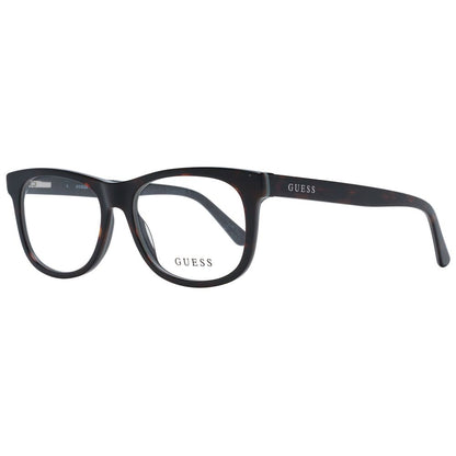 Guess Unisex Brown Optical Frames – Square Full-Rim