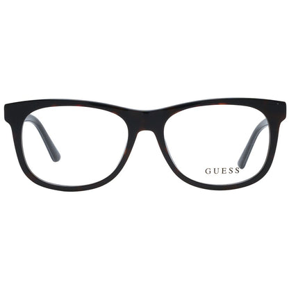 Guess Unisex Brown Optical Frames – Square Full-Rim