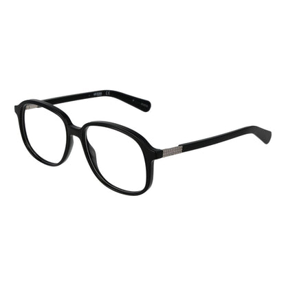 Guess Unisex Optical Frames – Black Full-Rim, 53mm