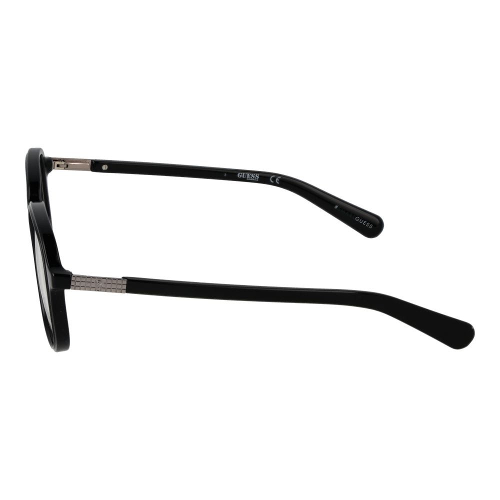 Guess Unisex Optical Frames – Black Full-Rim, 53mm