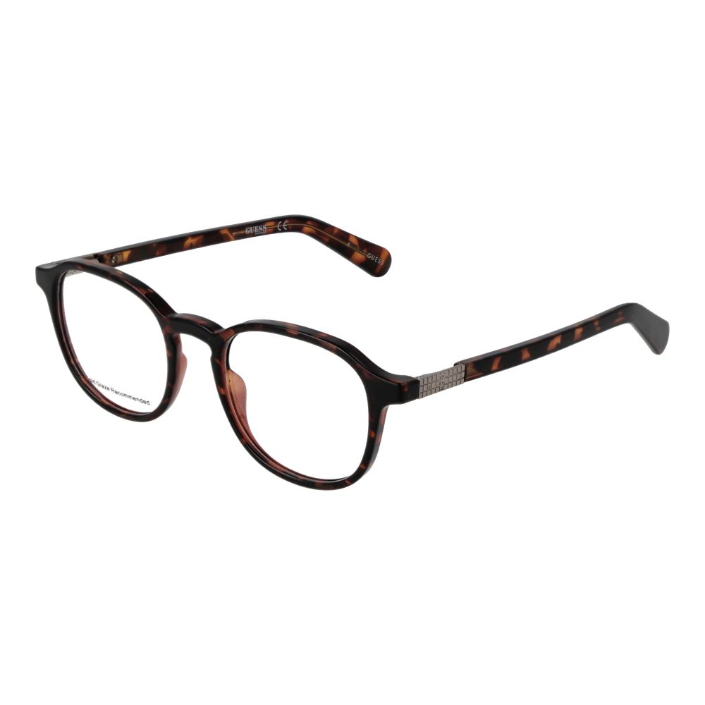 Guess Women's Optical Frames – Brown Round Full-Rim, 48mm