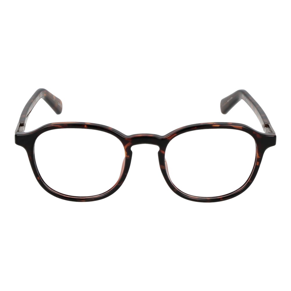 Guess Women's Optical Frames – Brown Round Full-Rim, 48mm