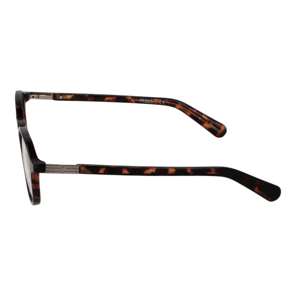 Guess Women's Optical Frames – Brown Round Full-Rim, 48mm