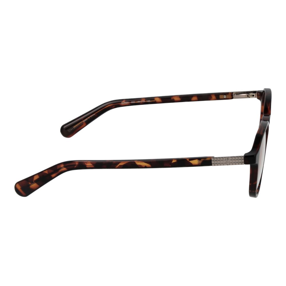 Guess Women's Optical Frames – Brown Round Full-Rim, 48mm