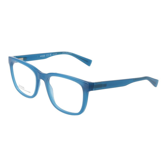 Guess Women’s Optical Glasses – Blue Square Full-Rim Frame, 53mm