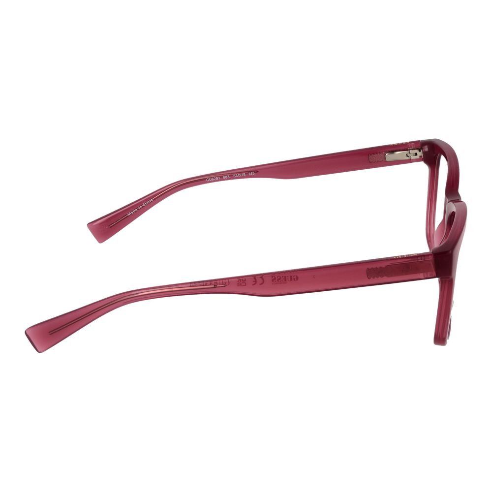 Guess Women’s Optical Frames – Purple Square Full-Rim