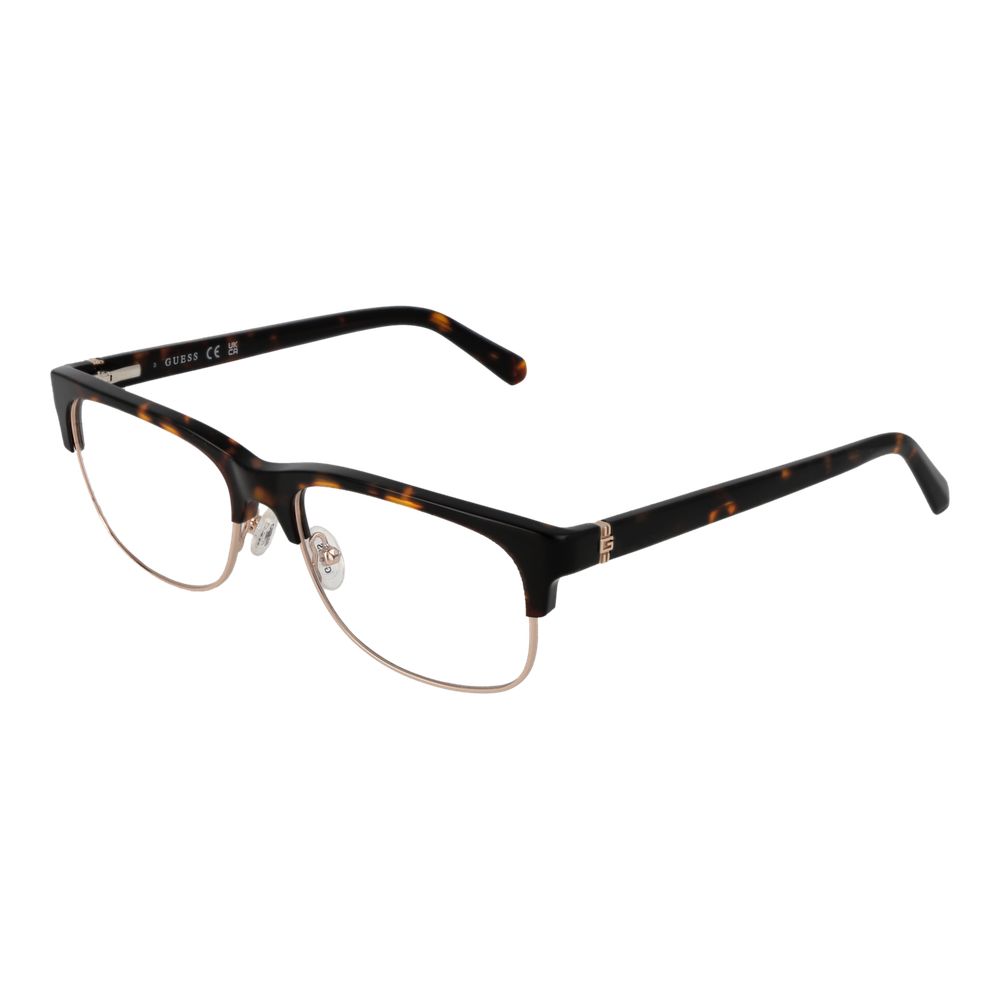 Guess Women’s Demo Lens Optical Frames – Brown Full-Rim, 55mm
