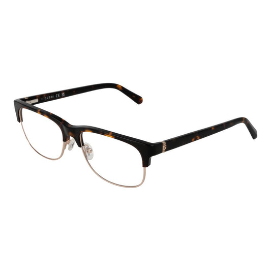 Guess Women’s Demo Lens Optical Frames – Brown Full-Rim, 55mm