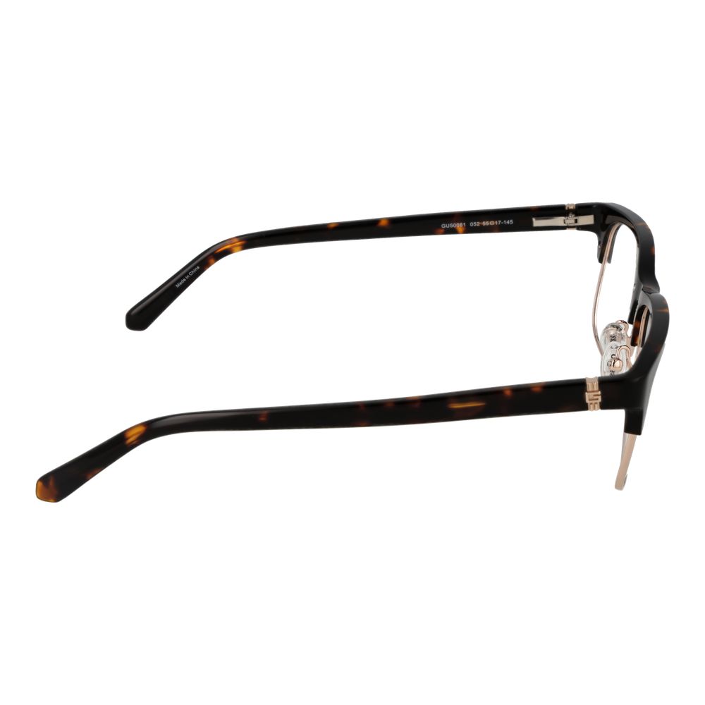 Guess Women’s Demo Lens Optical Frames – Brown Full-Rim, 55mm
