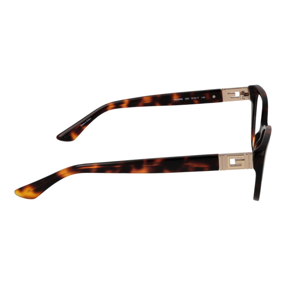 Guess Women's Optical Frames – Brown Cat Eye Style, 51mm