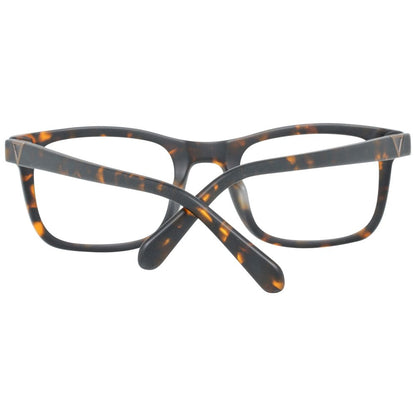 Guess Brown Men’s Optical Frames – Rectangle Full-Rim, 51mm
