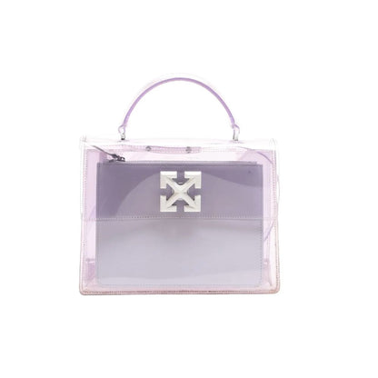 Off-White White PVC Crossbody Bag